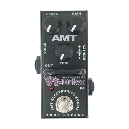 AMT Vt-Drive mini — JFET distortion pedal (VHT) (w/o power supply!)