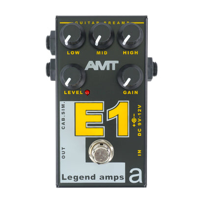 AMT E1 — JFET guitar preamp (1 channel) Engl (w/o power supply!)