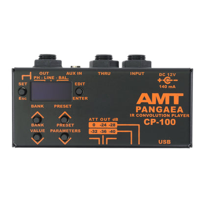 AMT PANGAEA CP-100 — IR-player Cabinet Emulator and Effect processor (+ power supply 12V with EU plug included!)
