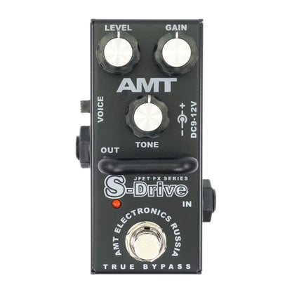 AMT S-Drive mini — JFET distortion pedal (Soldano) (w/o power supply!)