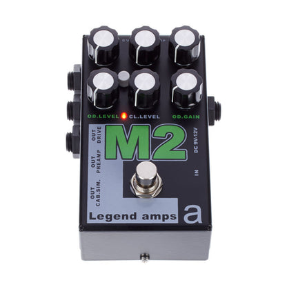 AMT M2 — 2 channels guitar preamp/distortion pedal (Marshall JCM800) (w/o power supply!)