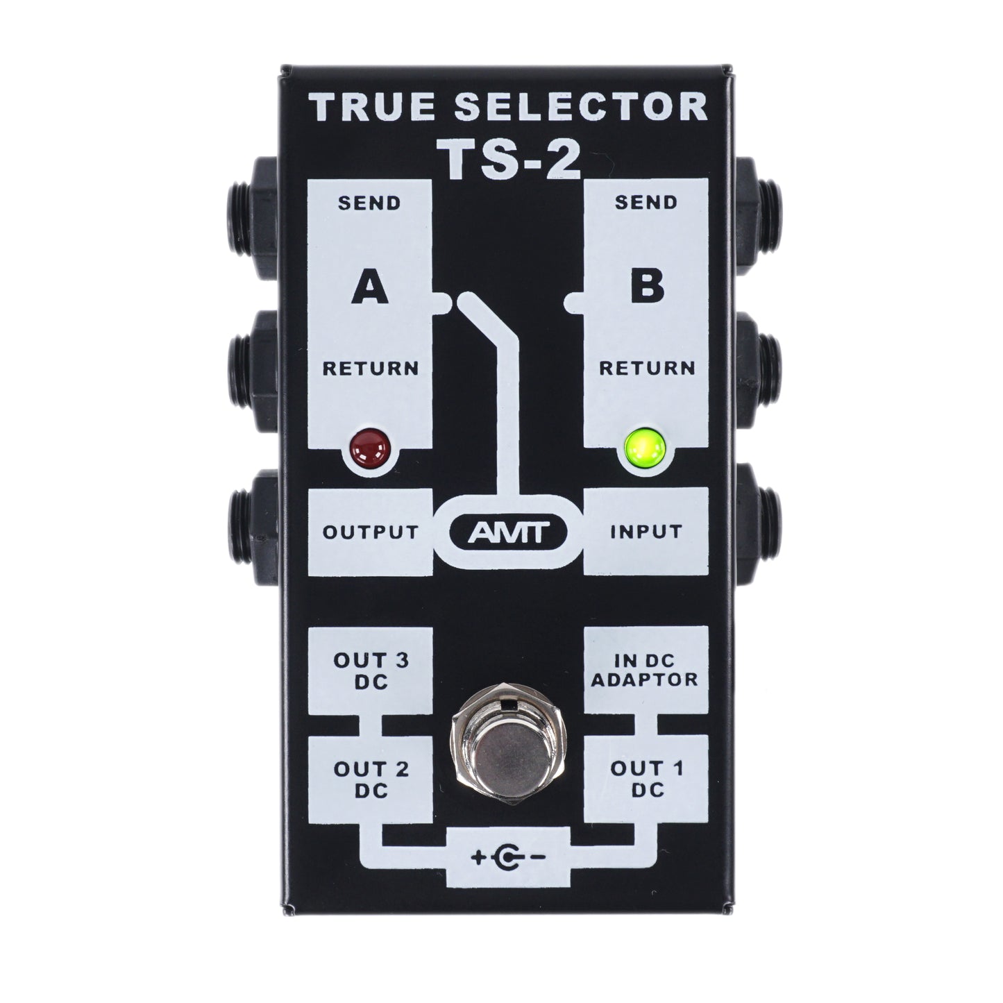 AMT TS-2 — A/B channel/pedal passive selector