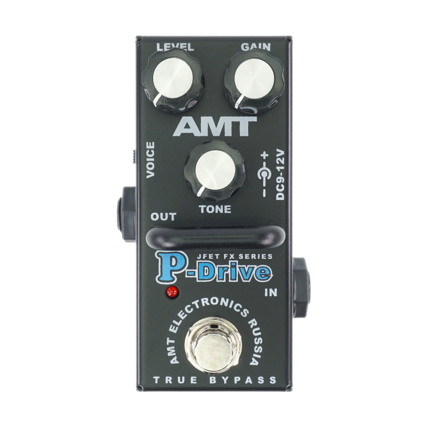 AMT P-Drive mini — JFET distortion pedal (Peavey) (w/o power supply!)
