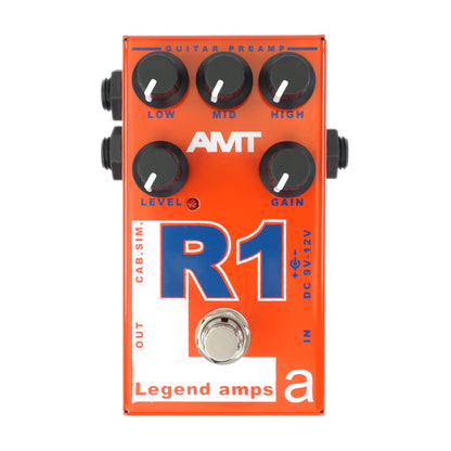 AMT R1 — JFET guitar preamp (1 channel) Mesa boogie rectifier (w/o power supply!)
