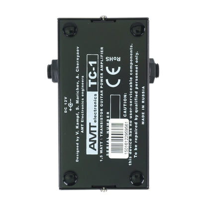 AMT Tubecake 1,5W — 1.5W Power Amplifier (100% analog) (w/o power supply!)