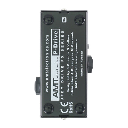 AMT P-Drive mini — JFET distortion pedal (Peavey) (w/o power supply!)