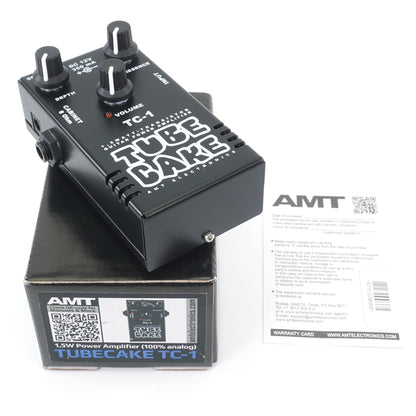 AMT Tubecake 1,5W — 1.5W Power Amplifier (100% analog) (w/o power supply!)