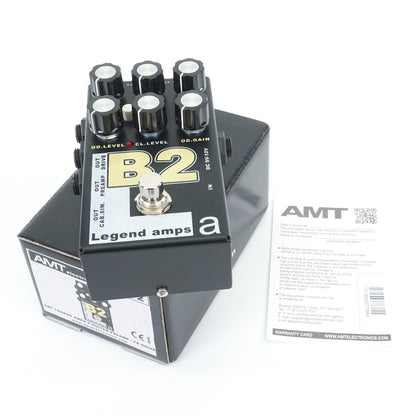 AMT B2 — 2 channels guitar preamp/distortion pedal (Bogner) (w/o power supply!)