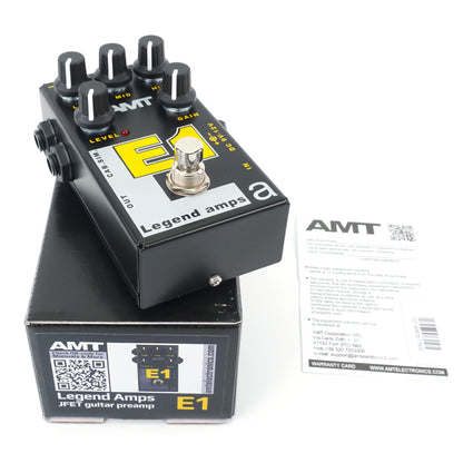 AMT E1 — JFET guitar preamp (1 channel) Engl (w/o power supply!)