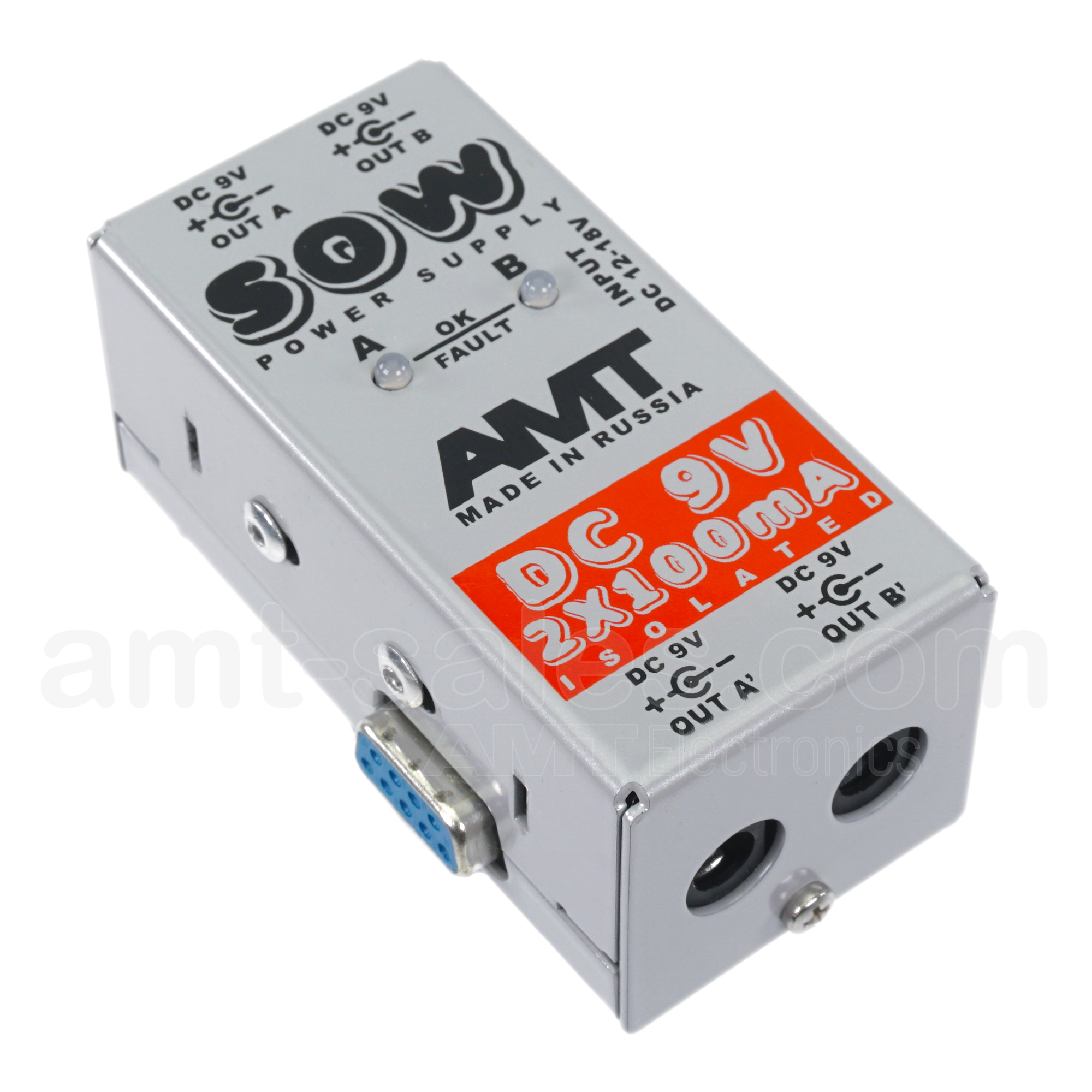 AMT SOW PS-2 DC-9V 2x100mA - power supply module