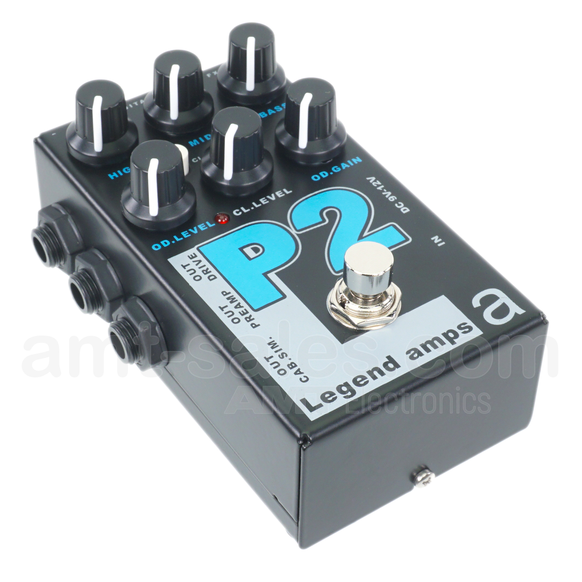 AMT P2 - 2 channels guitar preamp/distortion pedal (Peavey)