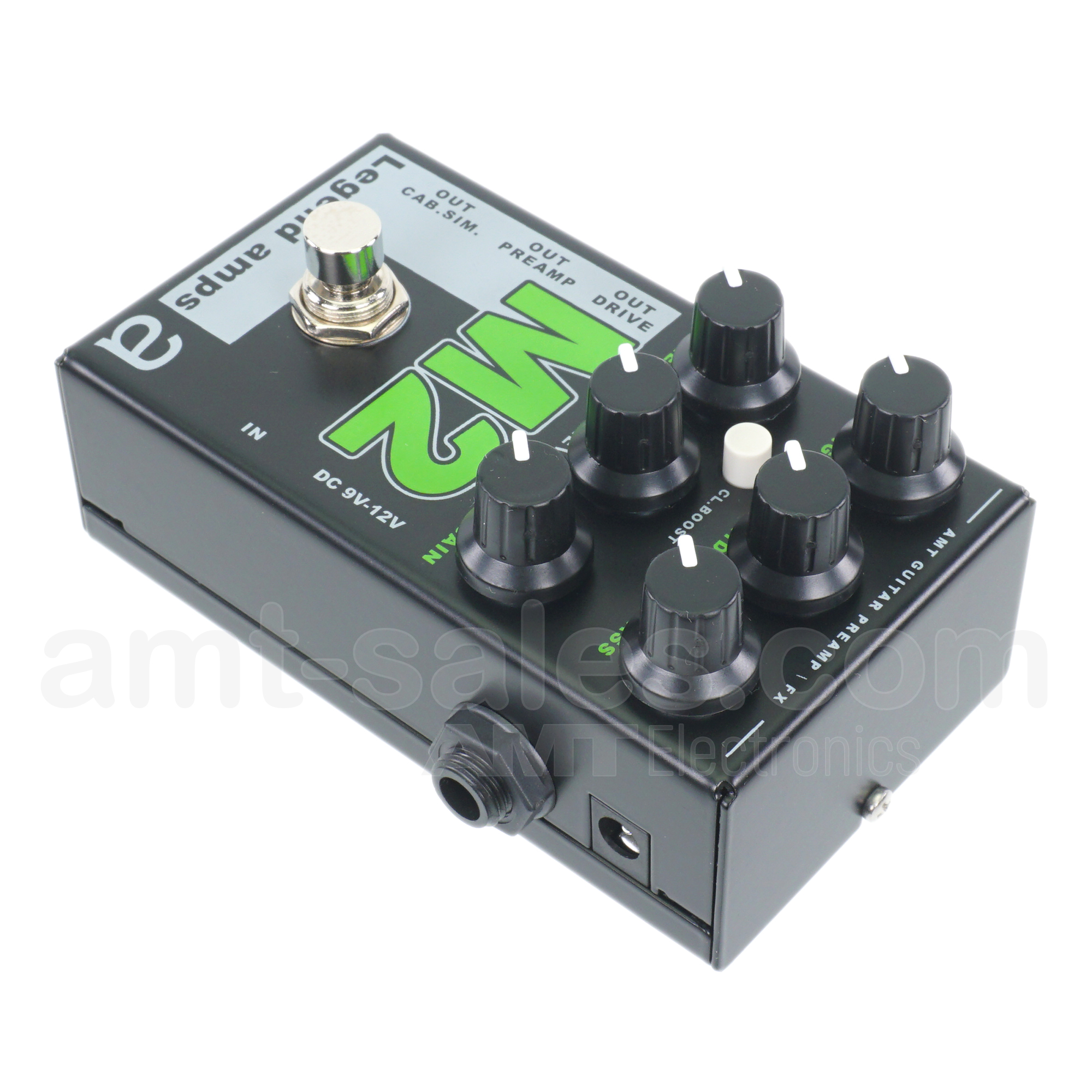 AMT M2 - 2 channels guitar preamp/distortion pedal (Marshall)