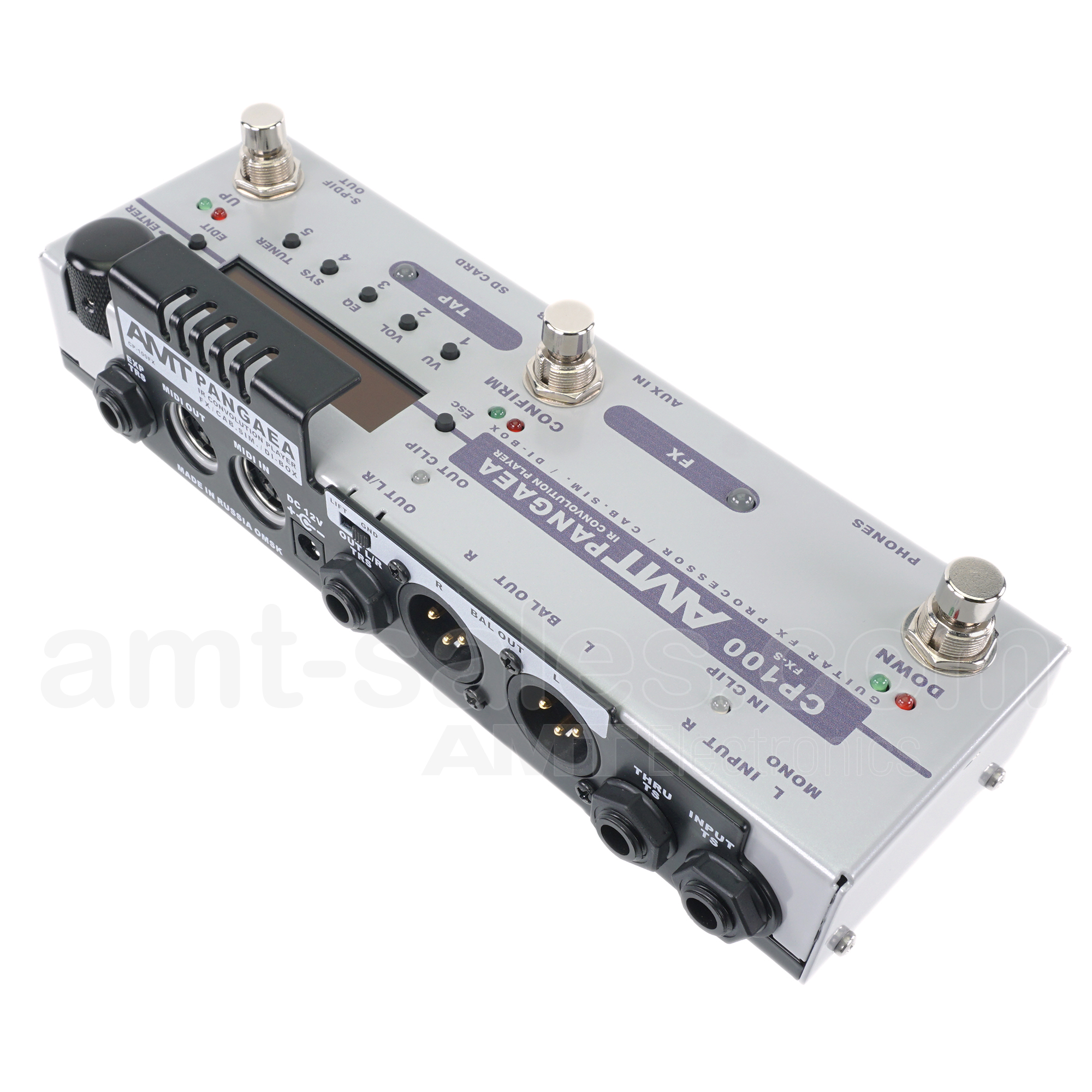 AMT PANGAEA CP-100FX-S (stereo) - IR Convolution Player & Effect processo