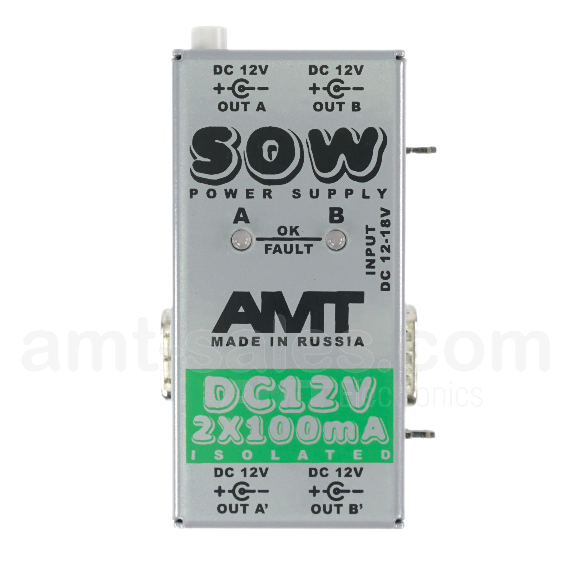 AMT SOW PS-2 DC-12V 2x100mA - power supply module