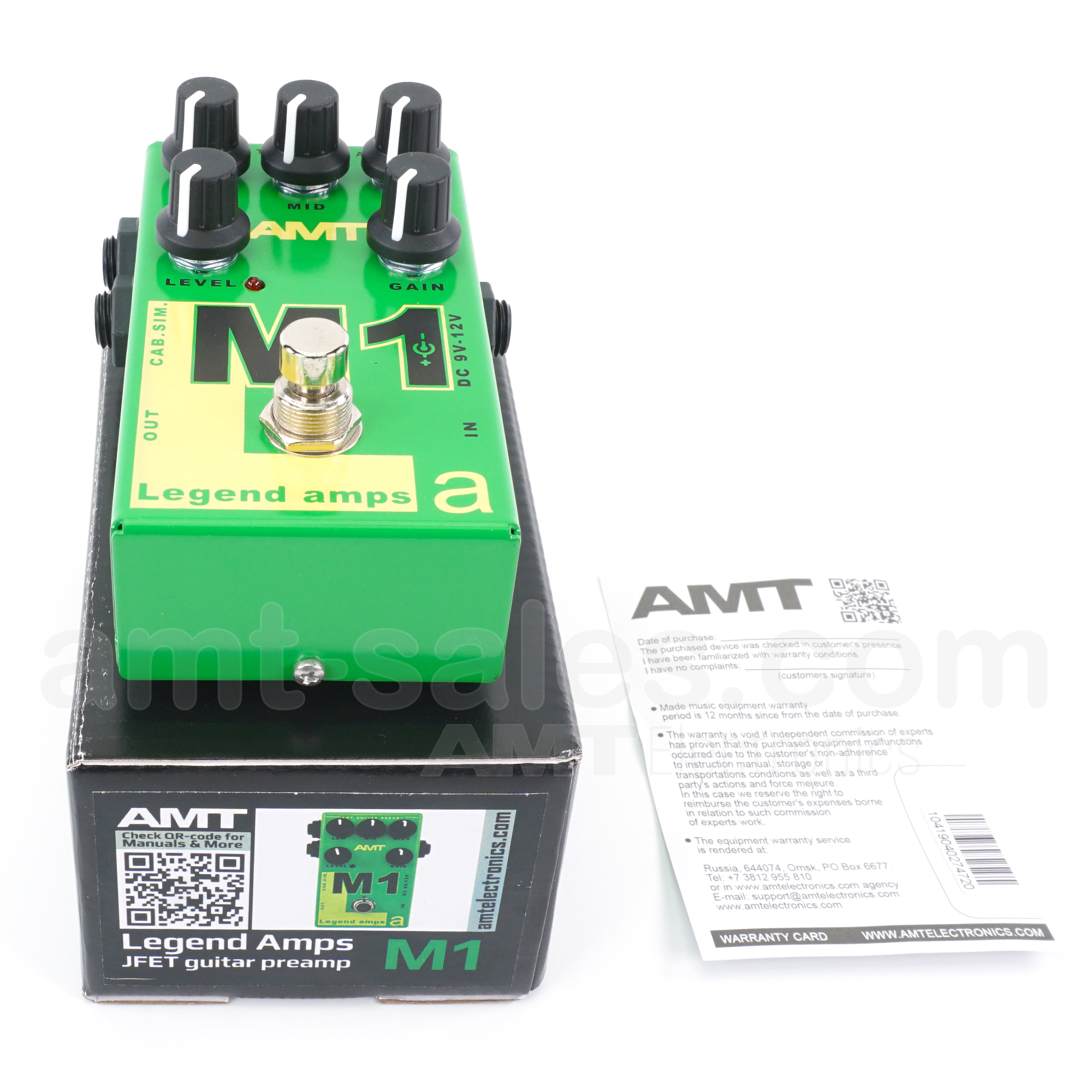 AMT M1 - JFET guitar preamp (1 channel) Marshall